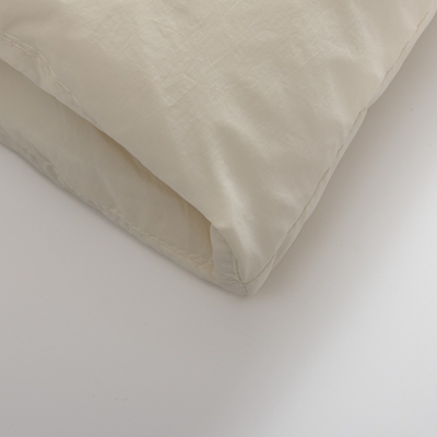 ハイクオリティダウンジャケット角部分ディテール